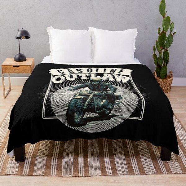 Item preview, Gasoline Outlaw - Motorcycle Rider designed and sold by AnAzArt.