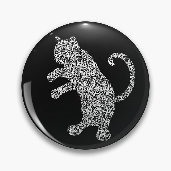 Item preview, QRCAT: Curiosity Unleashed. CAT with QR Code designed and sold by Ojtek86.
