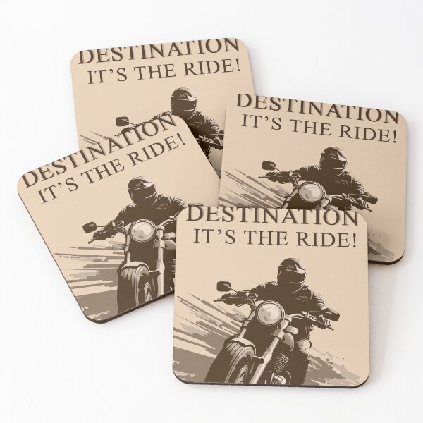 Item preview, It's not the Destination it's the Rider  designed and sold by addthana.