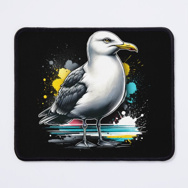 Item preview, Seagull Bird Lover Harbour Albatros Terns Watcher Birding designed and sold by Kimberley King Art King Art.