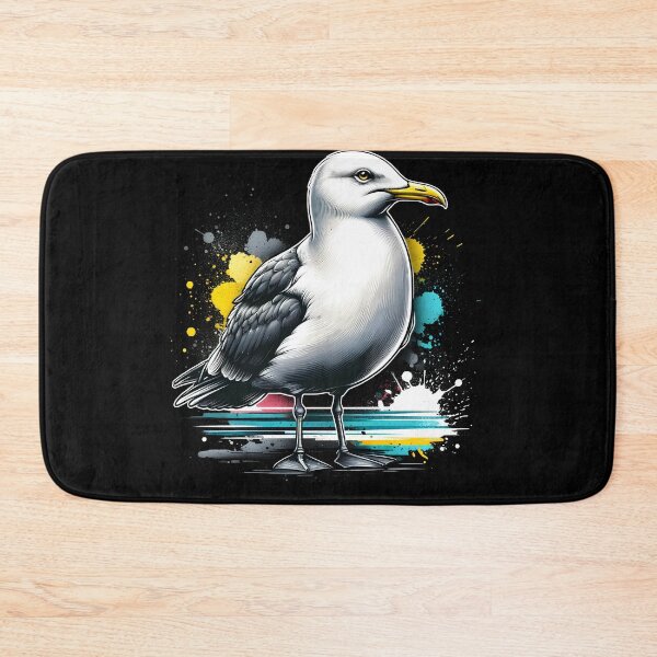 Item preview, Seagull Bird Lover Harbour Albatros Terns Watcher Birding designed and sold by Kimberley King Art  King Art.