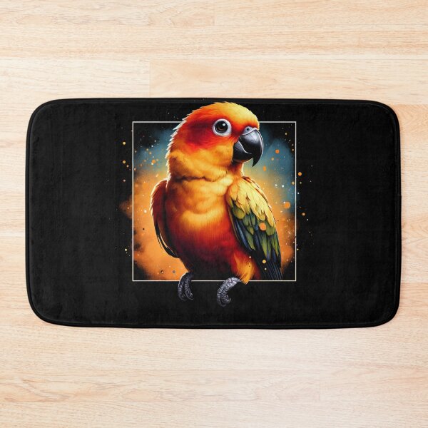 Item preview, Sun Conure Parrot Bird Lover Watcher Birding designed and sold by Kimberley King Art  King Art.