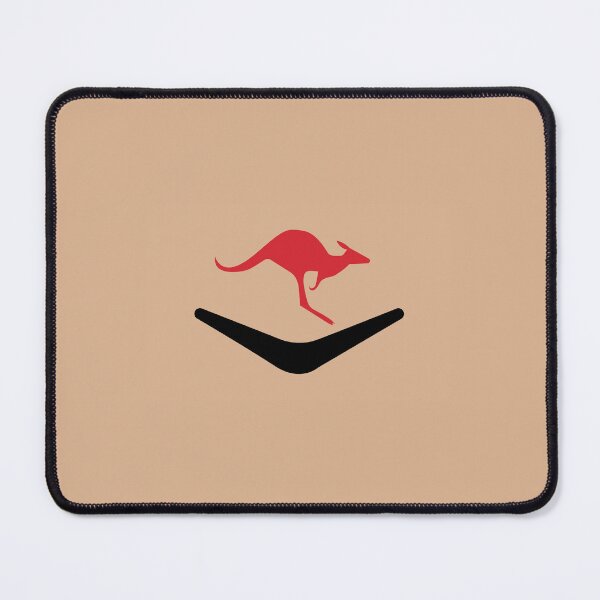 Item preview, Desert Patch - Red Roo Boomerang - ADF Sticker designed and sold by quickmarch.