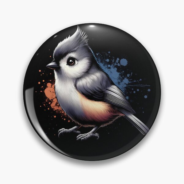 Item preview, Tufted Titmouse Bird Lover Watcher Birding designed and sold by Kimberley King Art  King Art.