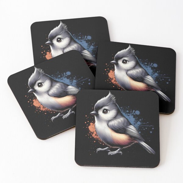 Item preview, Tufted Titmouse Bird Lover Watcher Birding designed and sold by Kimberley King Art  King Art.
