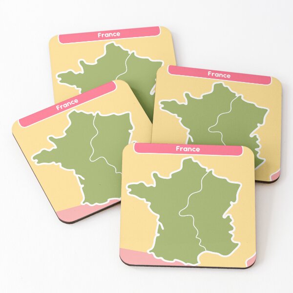Item preview, Cute France Map designed and sold by TheHellSong.