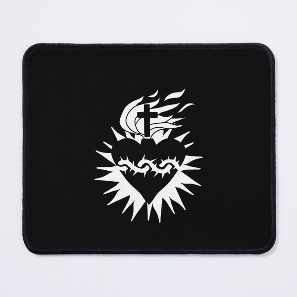 Item preview, V2 Sacred Heart of Jesus Traditional Catholic with Crown of Thorns designed and sold by Catholicguy.