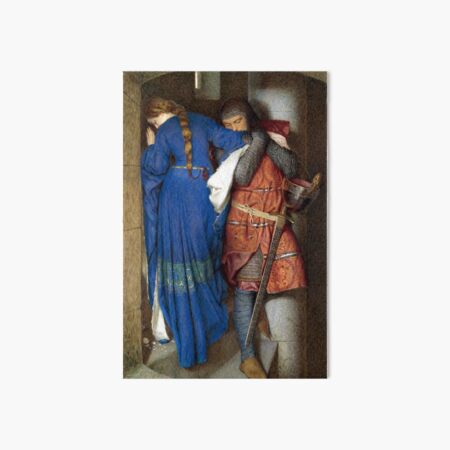 Artikel-Vorschau von Das Treffen auf der Turmtreppe - Frederick William Burton 1864, designt und verkauft von forgottenbeauty.
