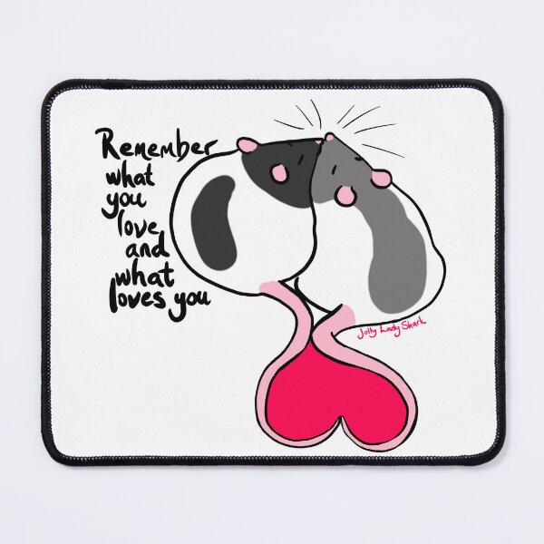 Item preview, What you love and what loves you designed and sold by Jolly Lady Shark.