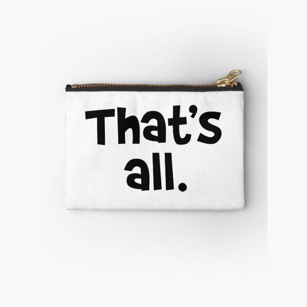 Item preview, That''s All. Black designed and sold by emwoodard.