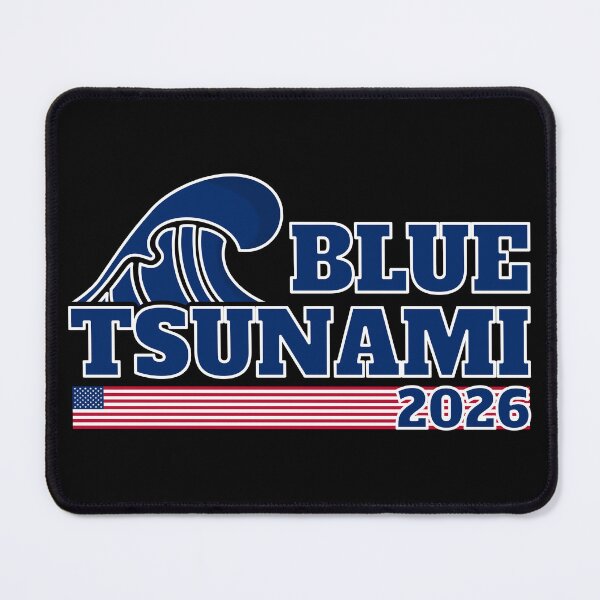 Item preview, Vote Democrat Blue Wave 2026 designed and sold by Happy Puppy Print On Demand.
