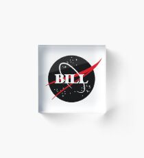 BILL x SPACE Acrylic Block