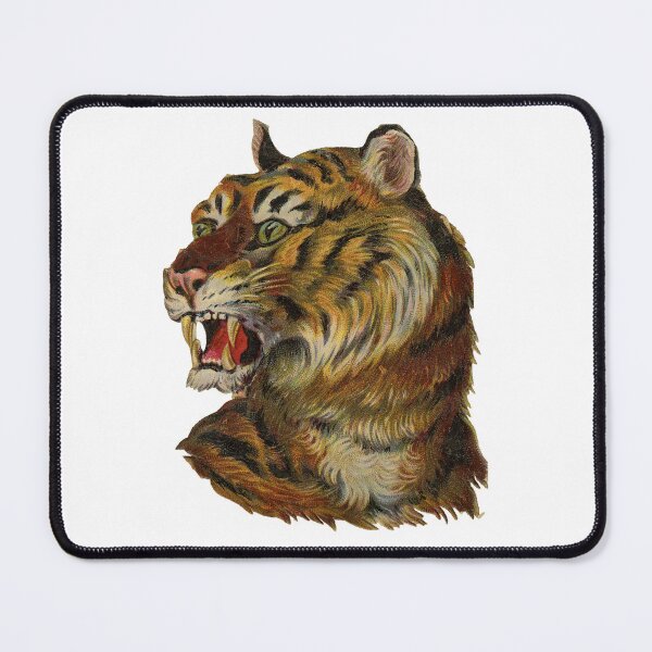 Item preview, Vintage Scrapbook tiger head designed and sold by TIGERRIFIC.