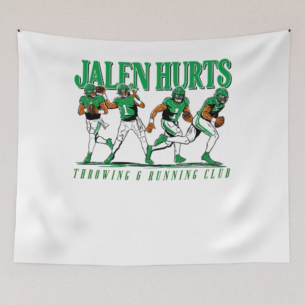 Item preview, Jalen Hurts The Dual Threat, Jalen Hurts Throwing G Running Club designed and sold by SnarkoClothes.