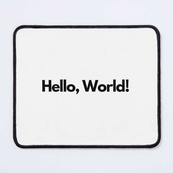 Item preview, Hello, World! designed and sold by luizarusu.