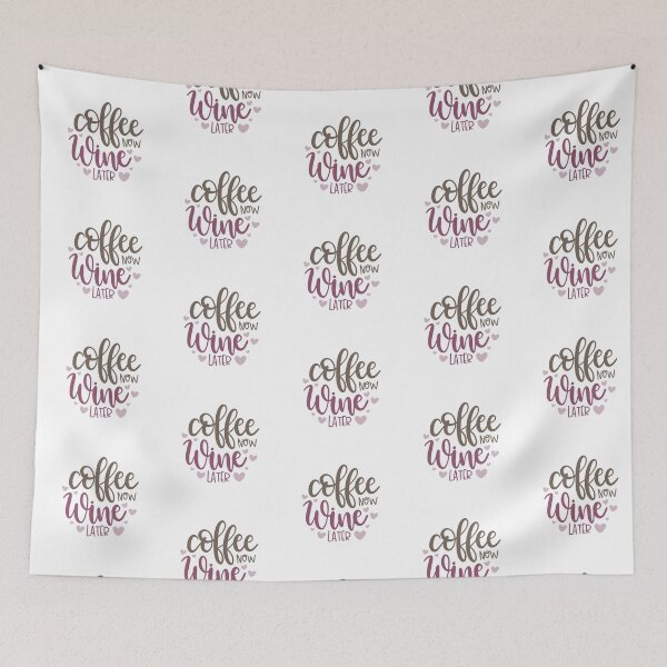 Item preview, coffee now wine later designed and sold by ManikRaja.
