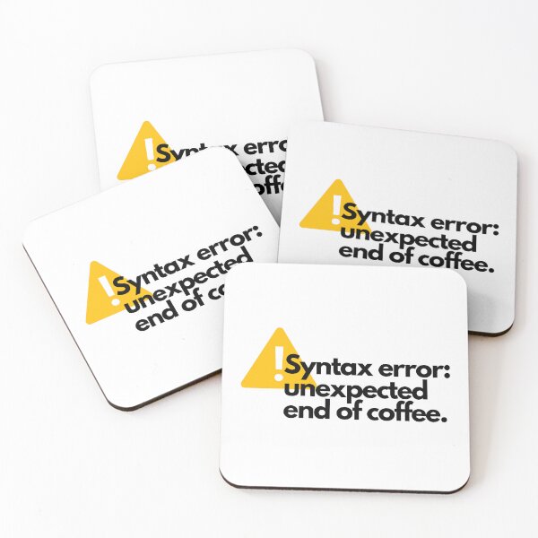 Item preview, Syntax error designed and sold by luizarusu.