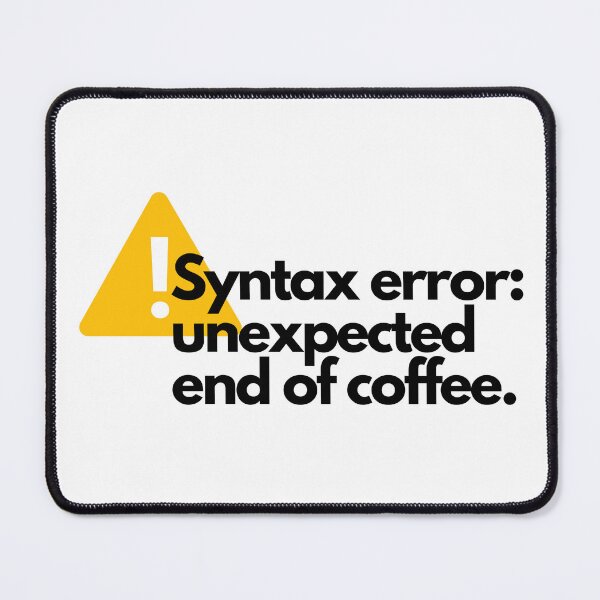 Item preview, Syntax error designed and sold by luizarusu.
