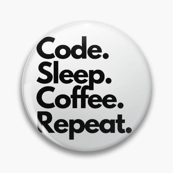 Item preview, Code. Sleep. Cofee.  designed and sold by luizarusu.