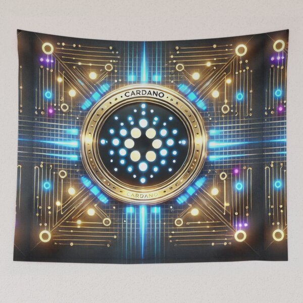 Item preview, Cardano ADA – Infinitely Tiling Cryptocurrency Design designed and sold by Meta2Physical.
