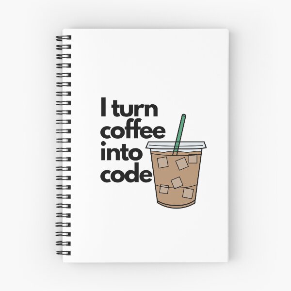 Item preview, I turn coffee into code designed and sold by luizarusu.