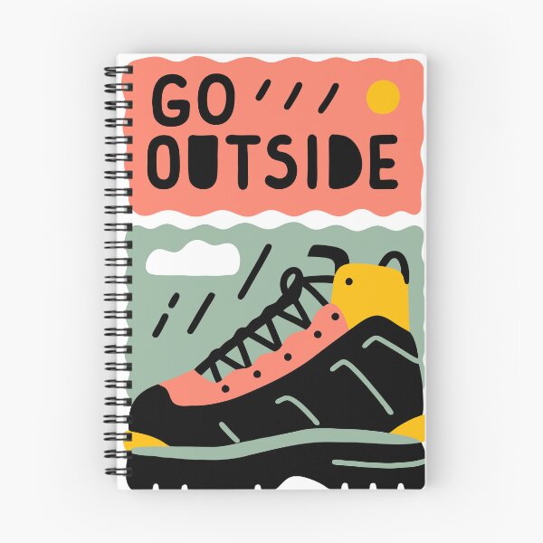 Item preview, Go Outside - Hiking Shoes designed and sold by TheHellSong.