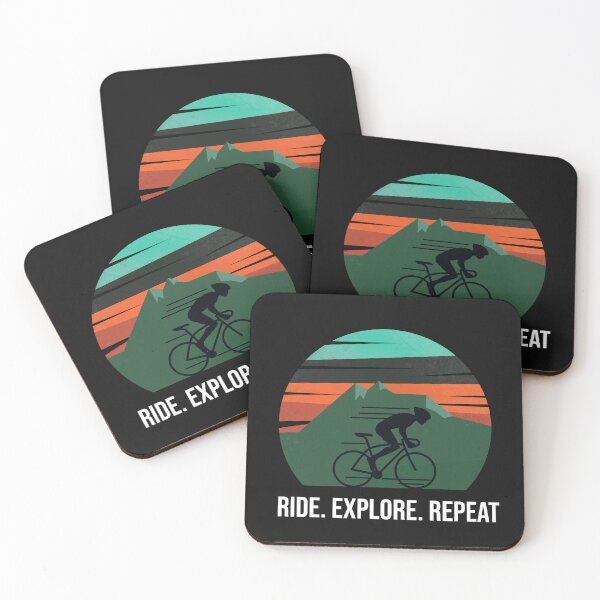 Item preview, Adventure cycling...Ride. Explore. Repeat designed and sold by nomadwanderer.