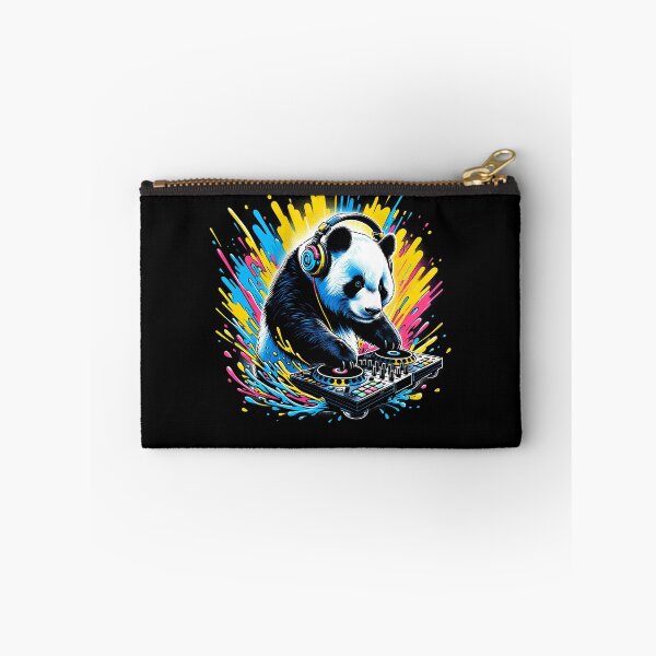 Item preview, Panda DJ DJing EDM Funky Dance Club designed and sold by Kimberley King Art  King Art.