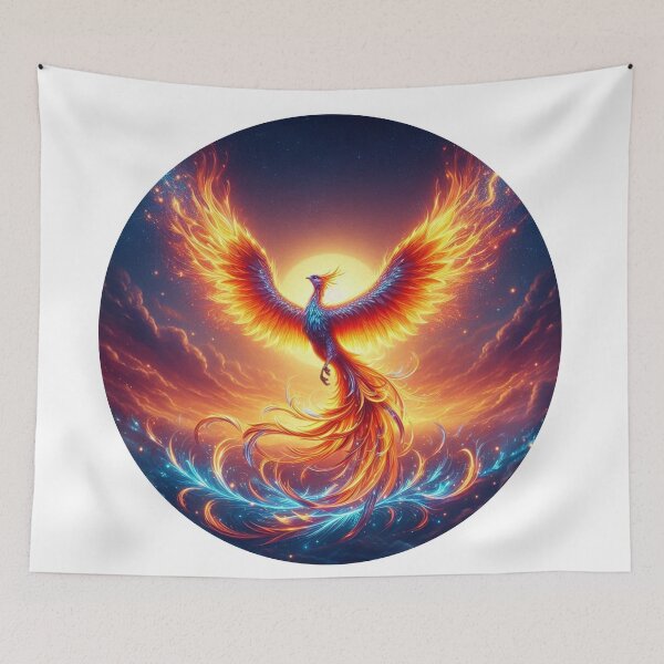 Item preview, Glowing Phoenix Rebirth designed and sold by GloriousArtSKD.