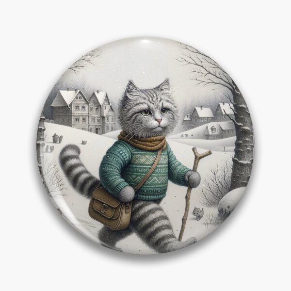 Item preview, Hiking Cat designed and sold by m-y-A-I-A-R-T-.