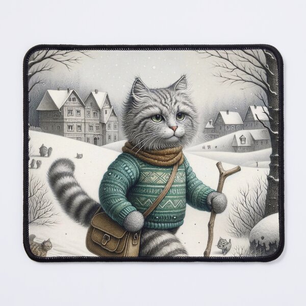 Item preview, Hiking Cat designed and sold by m-y-A-I-A-R-T-.