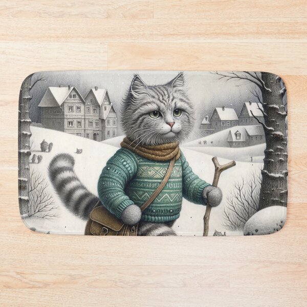 Item preview, Hiking Cat designed and sold by M-Y-A-R-T-.