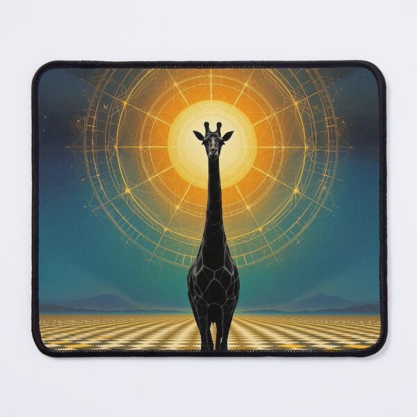 Item preview, Giraffe on the Tiles designed and sold by HabitableMoons.