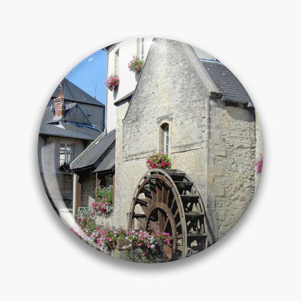 Item preview, Picturesque Waterwheel, Bayeux, France designed and sold by Imladris01.