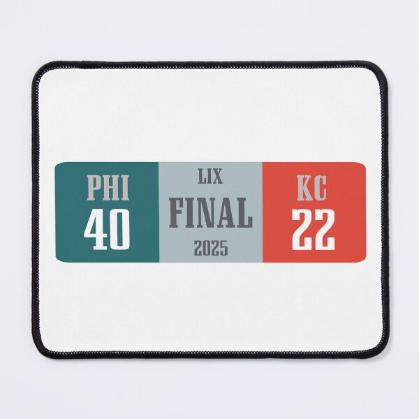 Item preview, Final Score Super Bowl LIX designed and sold by Grace Emig.