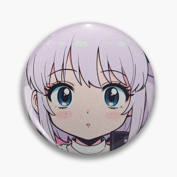 Item preview, Derpy Chibi 90s - Funny Anime Glitch Sticker designed and sold by RetroRebootShop.