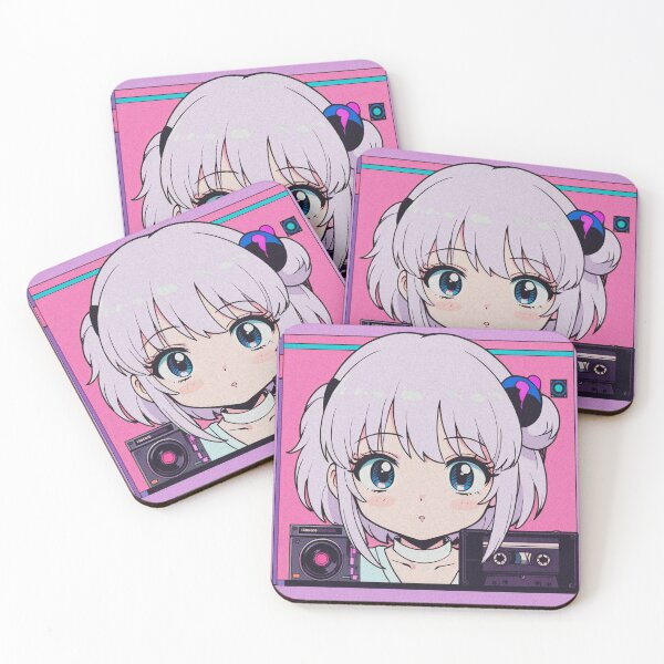 Item preview, Derpy Chibi 90s - Funny Anime Glitch Sticker designed and sold by RetroRebootShop.