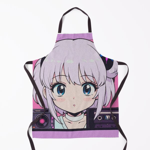 Item preview, Derpy Chibi 90s - Funny Anime Glitch Sticker designed and sold by RetroRebootShop.