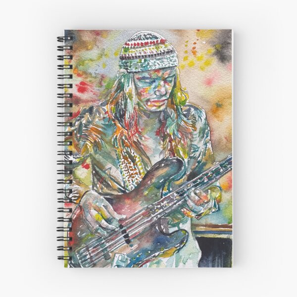 Item preview, JACO PASTORIUS watercolor portrait .1 designed and sold by lautir.