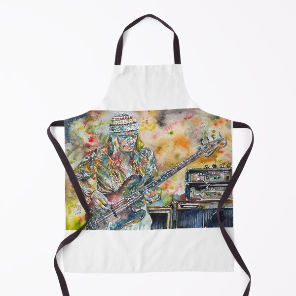 Item preview, JACO PASTORIUS watercolor portrait .1 designed and sold by lautir.