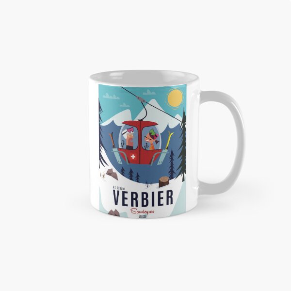 Artikelvorschau, Verbier Ski Poster entworfen und verkauft von Gary Godel.