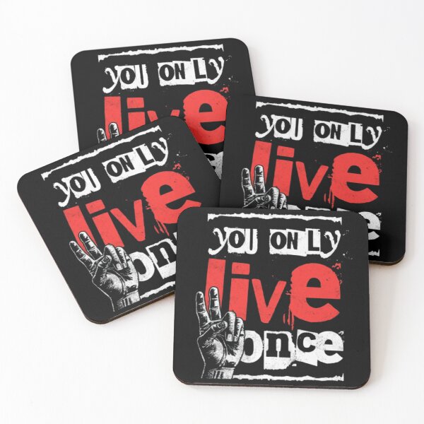 Item preview, You Only Live Once YOLO designed and sold by KolinBoy.