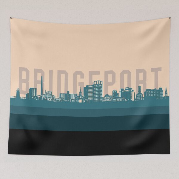 Item preview, bridgeport skyline designed and sold by BekimART2.