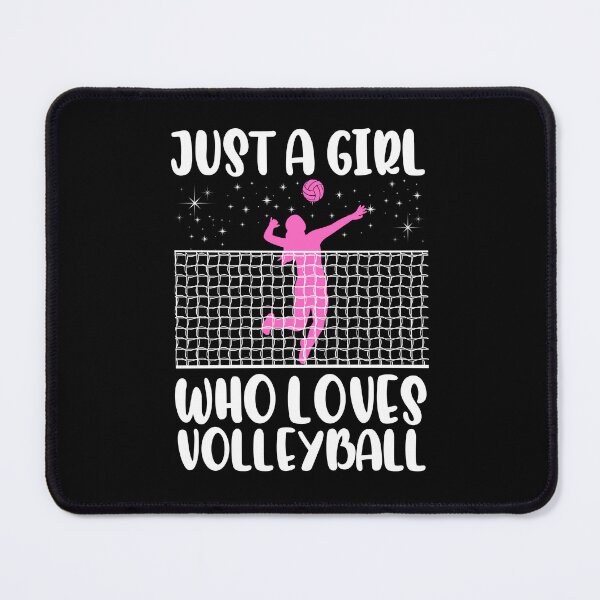 Item preview, Just a Girl Who Loves Volleyball - Cute Volleyball Player Design designed and sold by Serbin.