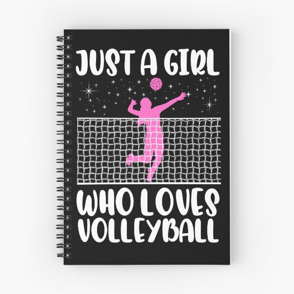Item preview, Just a Girl Who Loves Volleyball - Cute Volleyball Player Design designed and sold by Serbin.
