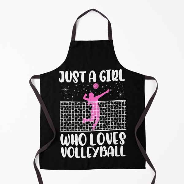 Item preview, Just a Girl Who Loves Volleyball - Cute Volleyball Player Design designed and sold by Serbin.