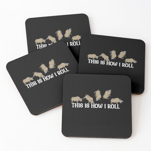 Item preview, Buffalo Lover Kids How I Roll Wild African Buffalo designed and sold by DSWShirts.