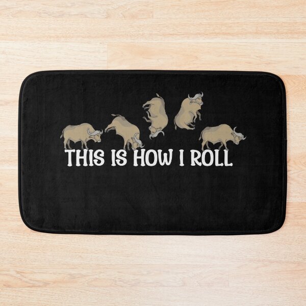 Item preview, Buffalo Lover Kids How I Roll Wild African Buffalo designed and sold by DSWShirts.