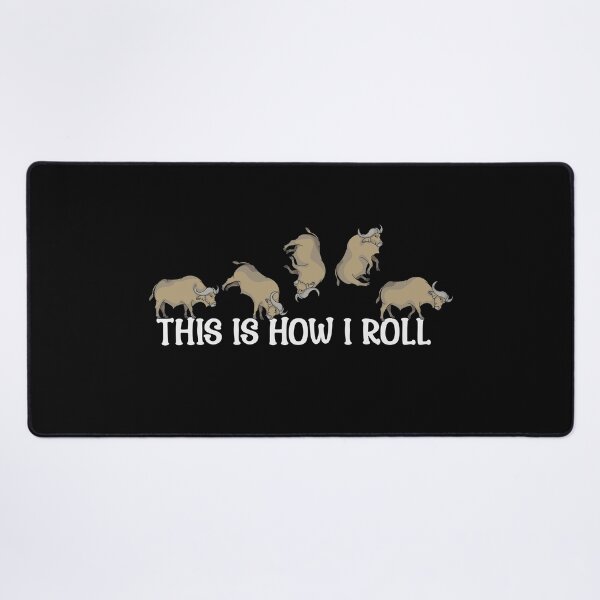 Item preview, Buffalo Lover Kids How I Roll Wild African Buffalo designed and sold by DSWShirts.
