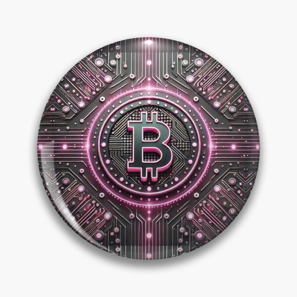 Item preview, Bitcoin Pink Circuitry Design designed and sold by Meta2Physical.